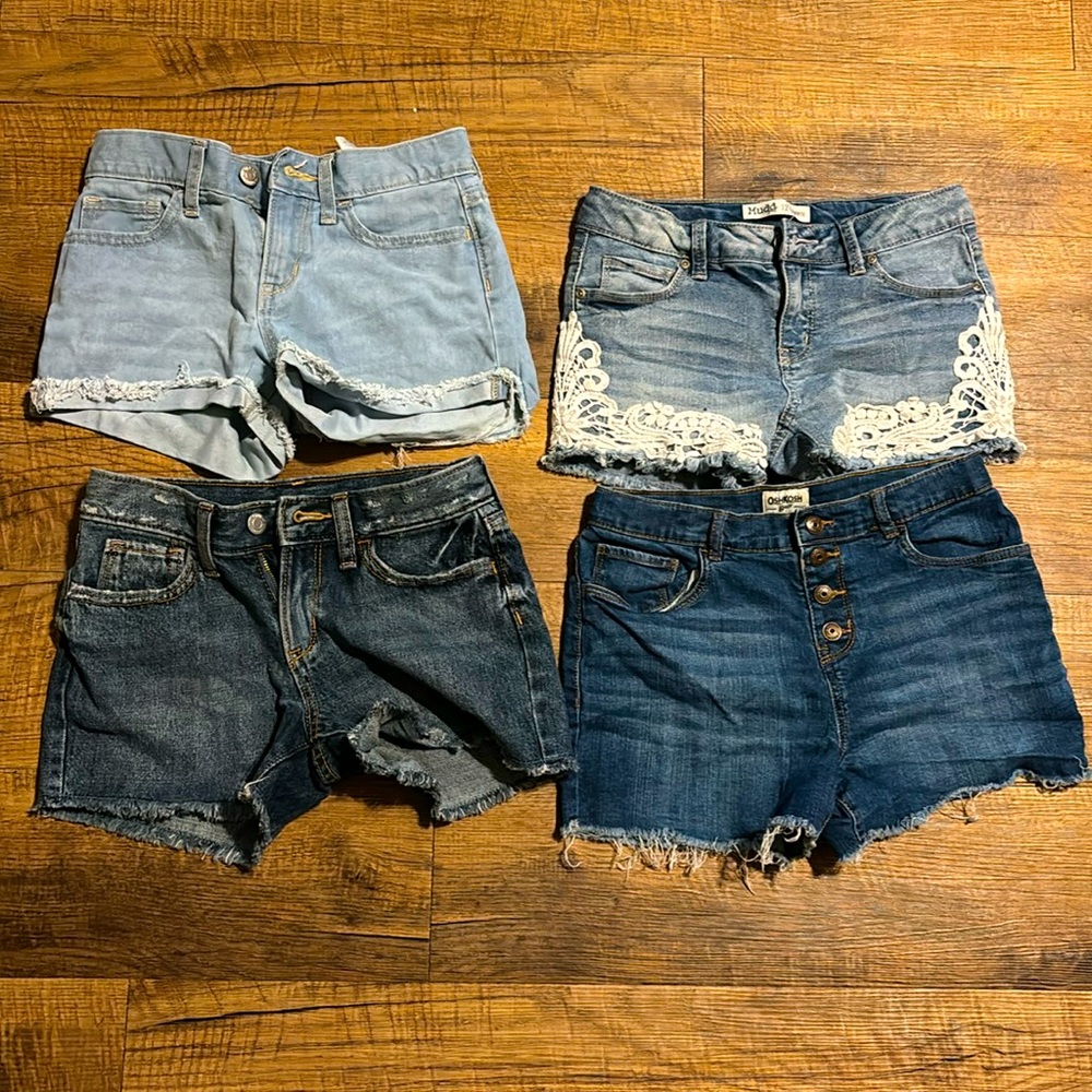 2 size 10 & 2 size 12 shorts bundle